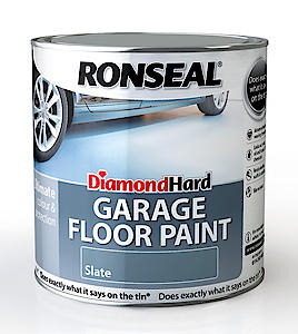 Ronseal Dhgfptr5L Diamond Hard Garage Floor Paint Tile Red 5 Litre