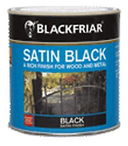 Blackfriar Bkfsb125 Satin Black Paint 125 Ml