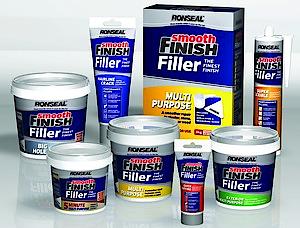 Ronseal 36547 Smooth Finish Filler Multi-Purpose Ready Mixed 2.2Kg , Grey