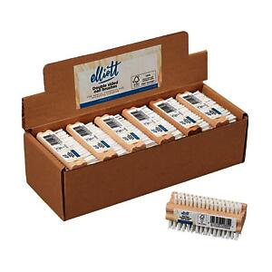 Nail Brush,Wooden,Doudle Duty