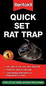 Rentokil Quick Set Rat Trap - Fq30