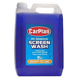 Carplan Four Seasons Ready to Use Screen Wash 5 Litre