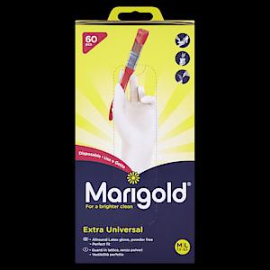Marigold Disposable Gloves: Powder Free, Latex Free, Box Of 40