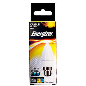 EN LED CNDLE 250LM OPAL B22 WW