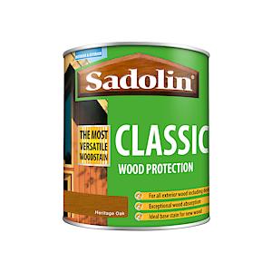Sadolin Classic All Purpose Woodstain Heritage Oak 1 L