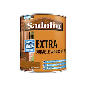 Sadolin Extra Durable Woodstain Heritage Oak 1 L