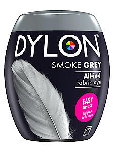 Dylon All In 1 Fabric Dye Smoke Grey 350G