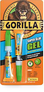 Gorilla Super Glue Gel, 3G (2 Pack)