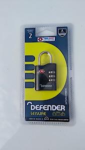 Def 35Mm Combi Travel Padlock