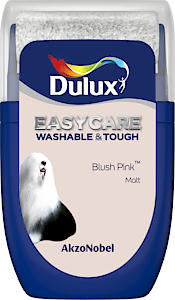 Dulux Easycare Washable & Tough Tester Paint, Blush Pink, 30 Ml