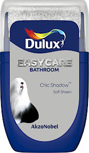 Dulux Easycare Bathroom Tester Paint, Chic Shadow, 30 Ml – NWT FM Solutions
