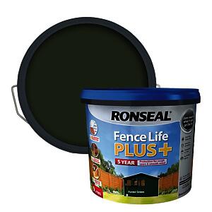 Ronseal Fence Life Plus+ Green 9 Litre