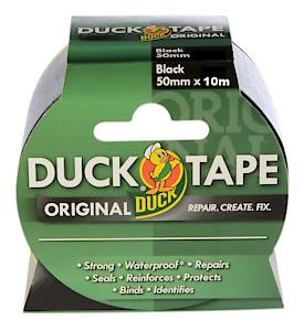 Duck Tape Original Black, 50Mm X 10M