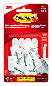 CMD Sml Wire Hooks 17067-9ES