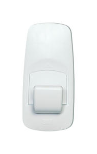 Command Jumbo Utility Hook, Pack Of 1 Hook And 4 Adhesive Strips, White