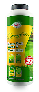 Doff Complete Lawn Feed, Weed & Mosskiller 1Kg - Lm-030