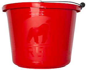Premium Bucket 3Gal 14L Red Prm