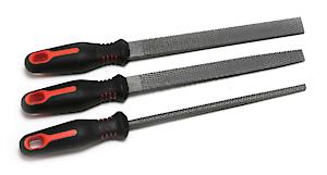Hilka 69800113 3Pc 8" Wood Rasp File Set Pc, Silver