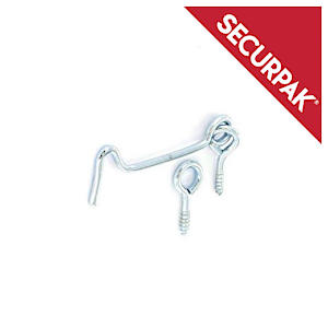 Gate hook & eye ZP 75mm (4)