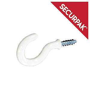 Cup hook White 38mm (7)
