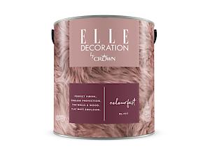 Elle Decoration By Crown 2.5L Flat Matt Emulsion Paint - Colourfast No 457