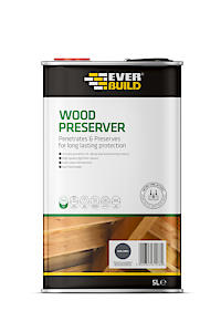 Everbuild Wood Preserver Clear €“ 1 Litre