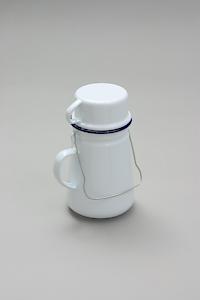 ENAMEL 11CM TEA CAN & CUP 55011