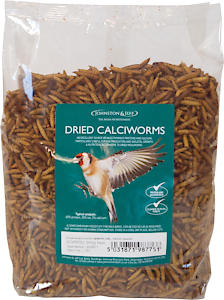 Johnston & Jeff Dried Calciworms Protein & Calcium Rich (500G)