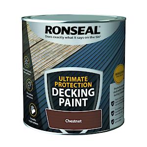 Ronseal Ultimate Decking Paint Chestnut 2.5L
