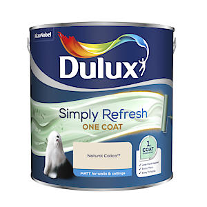 Dulux Simply Refresh Matt Emulsion Paint - Natural Calico - 2.5L, 5382878