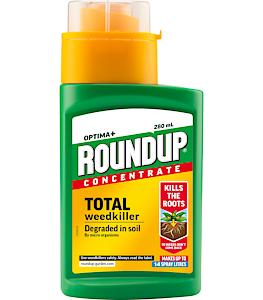 Roundup Optima+ Total Weedkiller, Concentrate, 280 Ml