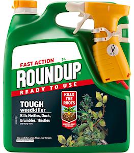Roundup Tough Weedkiller, Ready To Use, Manual Spray, 3 Litre