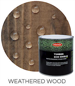 Protek Timber Eco Shield - Weathered Wood 2.5 Litre