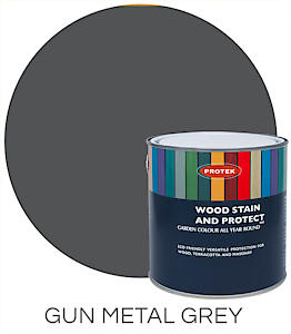 Protek Wood Stain And Protect 2.5L - Gun Metal Grey