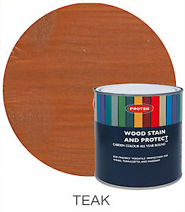 Protek Wood Stain And Protect 2.5L - Teak