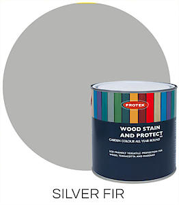 Protek Wood Stain + Protect - Silver Fir 1 Ltr Tin
