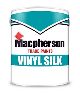Macpherson 5 Litre Vinyl Silk Emulsion Brilliant White