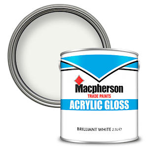 Macpherson Acrylic Gloss White 2.5L