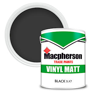 Macpherson Vinyl Matt Black-5 L