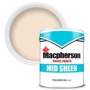 Macpherson Mid Sheen Magnolia 5 Litre