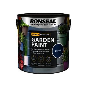 Ronseal Rslgpblub25L 2.5 Litre Garden Paint - Bluebell
