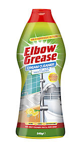 Elbow Grease Cream Cleaner With Micro Crystals For Kitchens And Bathrooms 540 G