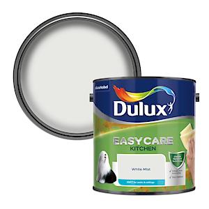 Dulux Easycare Kitchen Matt Emulsion Paint - White Mist - 2.5L
