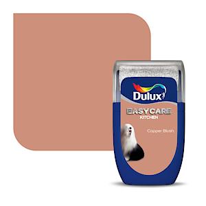 Dulux Easycare Kitchen Tester Paint - Copper Blush - 30Ml