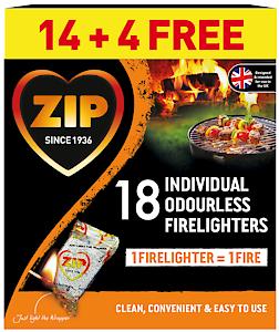 Zip 18(14+4)Wrapped Firelighters