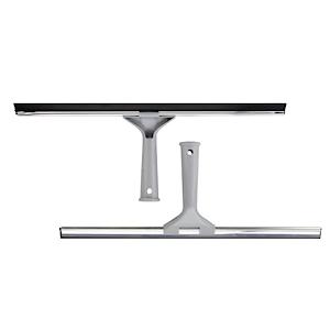 Elliott Multi-Purpose Window Squeegee 40Cm Rubber Squeegee With An Ergonomic Grey Handle.