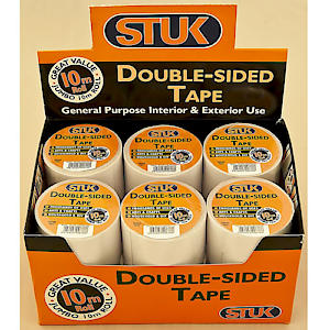 Stuk Dble Sided Tape Wht 50X4.5M*