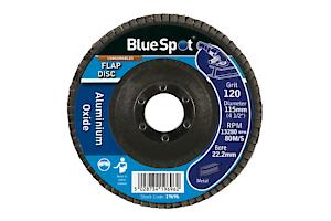 Bluespot Tools B/S19696 Flap Discs & Wheels, 115Mm