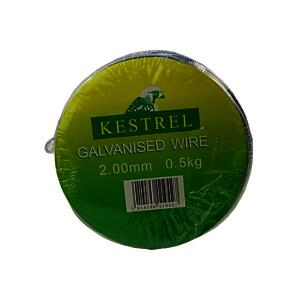 GALV COIL WIRE 1/2KG 2.0MM X 20M