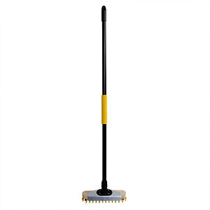 Bulldozer Deck scrub with handle